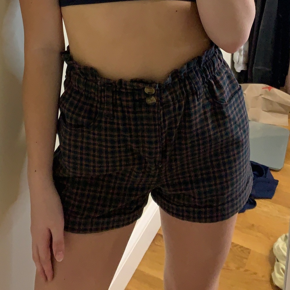 American Eagle Plaid shorts